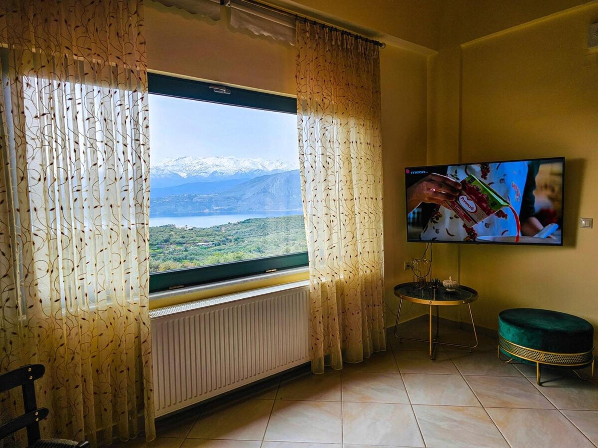 Villa Aitheras With Sea Views And Garden Στέρνες Εξωτερικό φωτογραφία