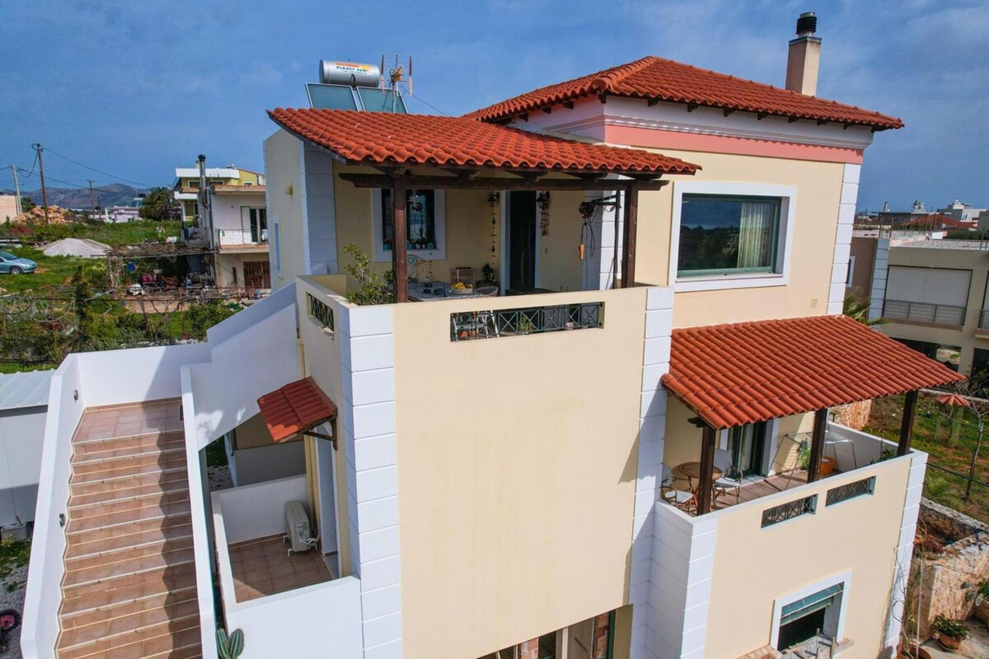 Villa Aitheras With Sea Views And Garden Στέρνες Εξωτερικό φωτογραφία