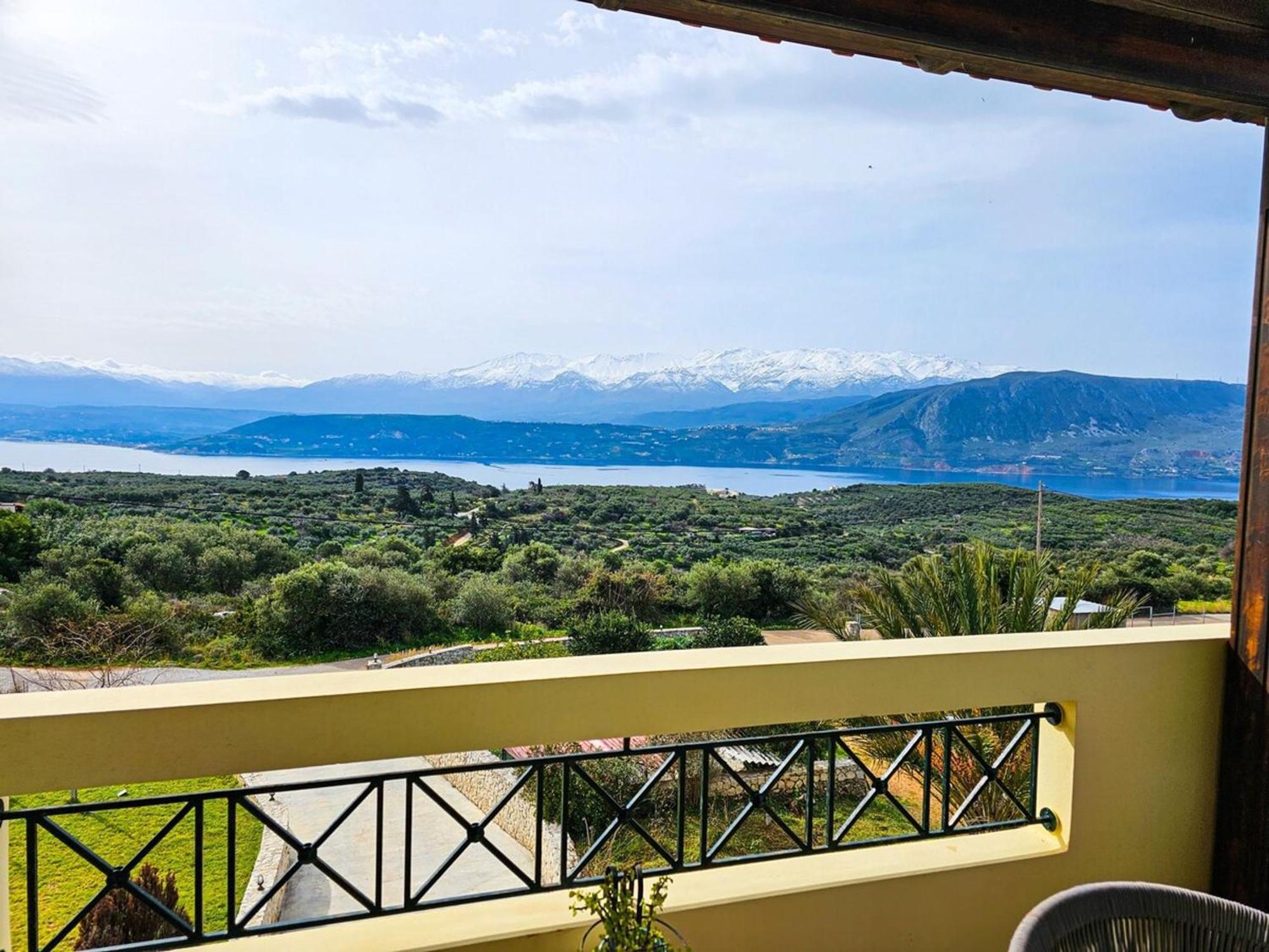 Villa Aitheras With Sea Views And Garden Στέρνες Εξωτερικό φωτογραφία