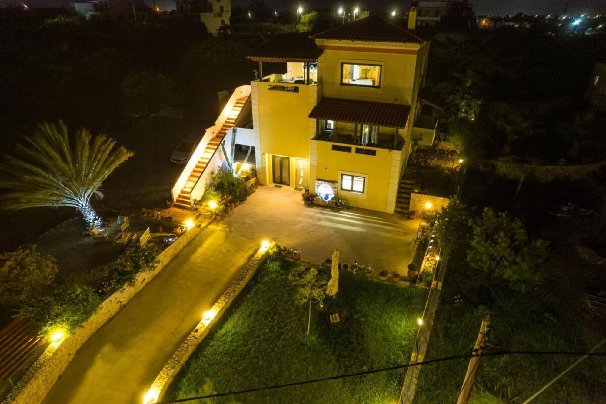Villa Aitheras With Sea Views And Garden Στέρνες Εξωτερικό φωτογραφία