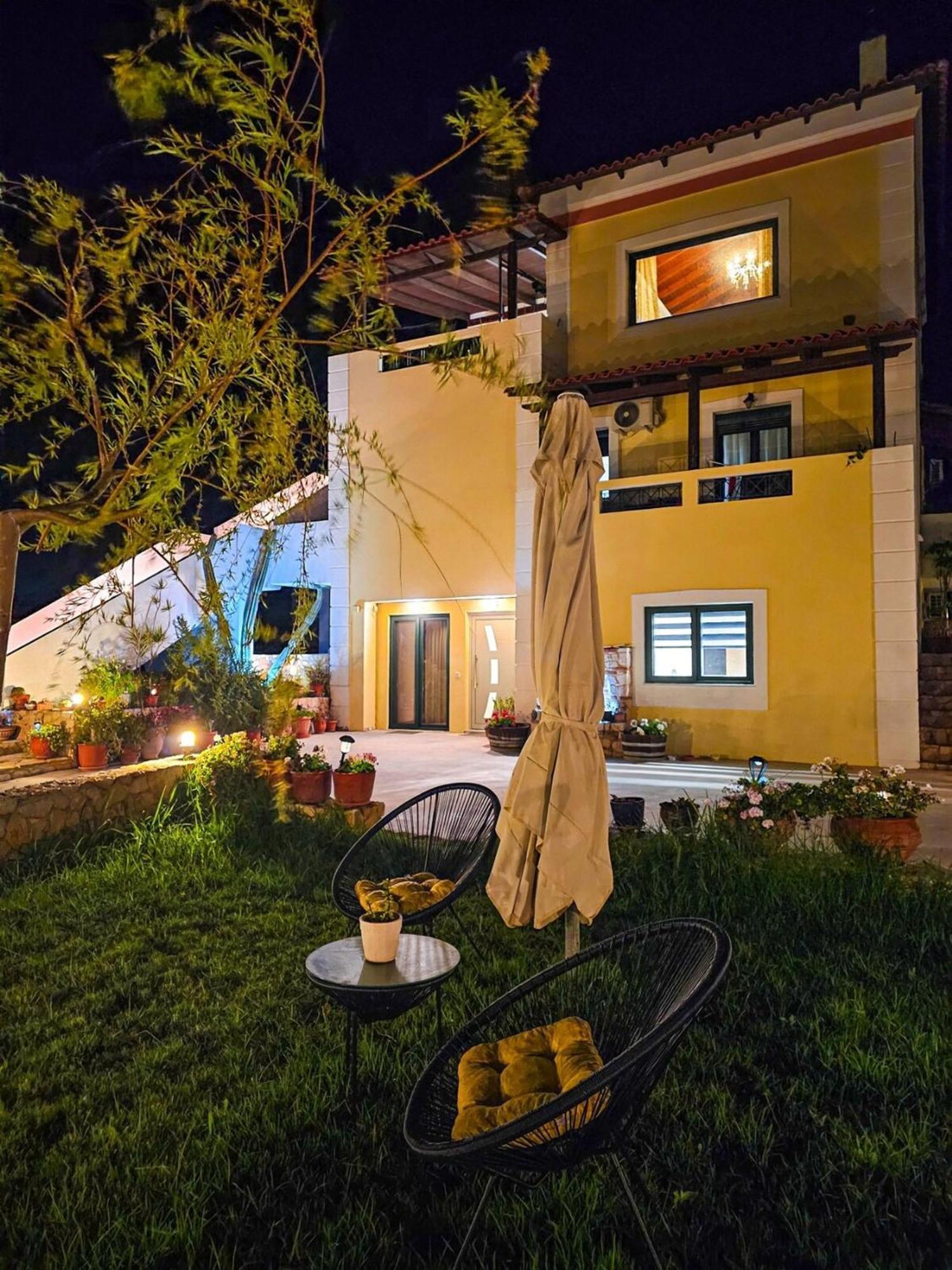 Villa Aitheras With Sea Views And Garden Στέρνες Εξωτερικό φωτογραφία