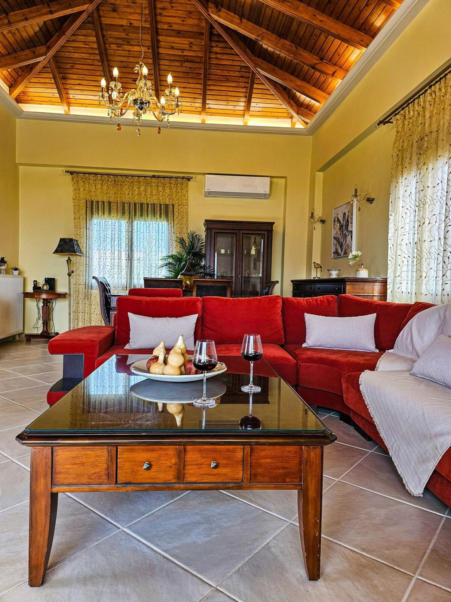 Villa Aitheras With Sea Views And Garden Στέρνες Εξωτερικό φωτογραφία